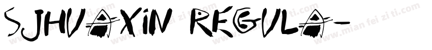 SJhuaxin Regula字体转换